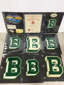 Bricktown Dragons Badges with COAS, and more