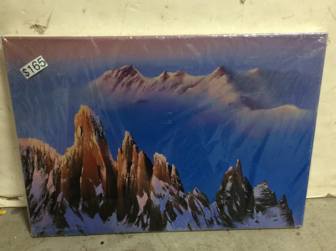 Art Print on Canvas Signed Richard Leung (14inx20in) (1 of 1)