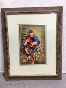 Framed and Signed Art Print (17.5inx21.5in)