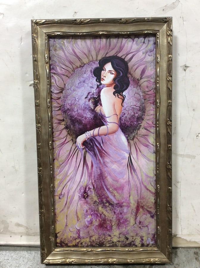 Framed Art Print Signed by Vani (11inx20in) (1 of 1)