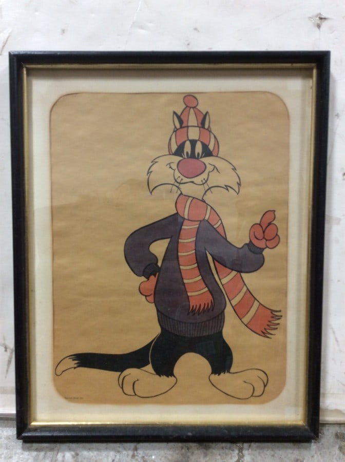 Framed Warner Bros Print (11.75inx14.75in) (1 of 1)