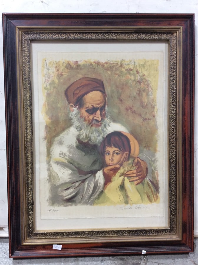 Framed Art Print Signed by Sandra Liberuau(17.75inx22.75in) (1 of 1)