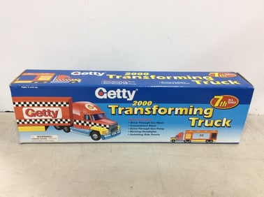 Getty 2000 Transforming Truck Collectible *new in box*