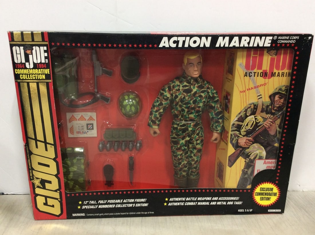 GIJoe Marrine Corps Action Figure Set *new in box* (1 of 1)