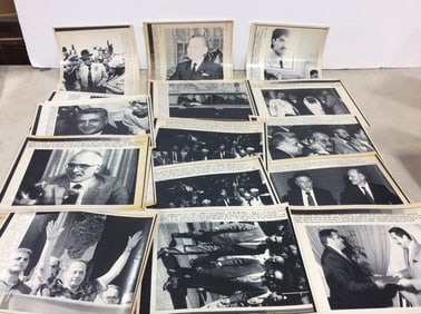 Vintage Black and White Photographs with Descriptions