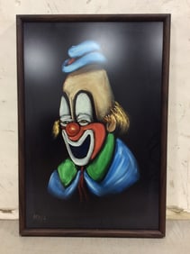 Framed artwork signed Maya(13in.x19in.)