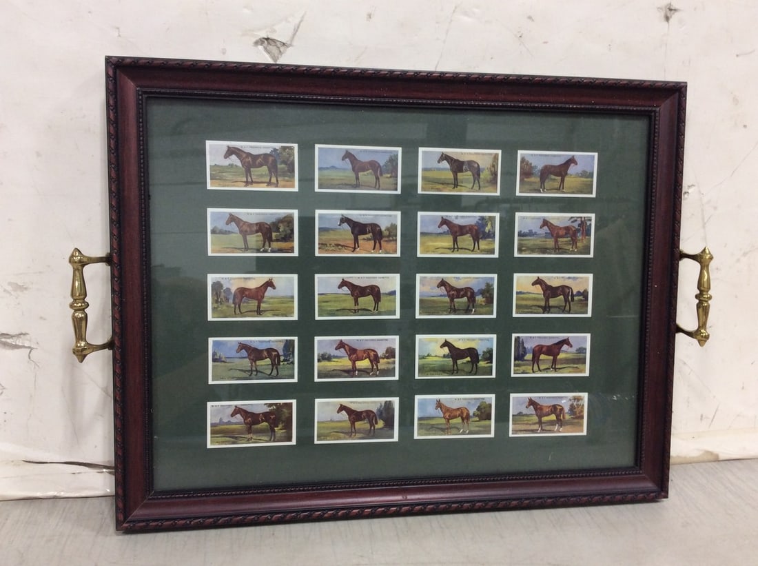 Framed Horse Collage Print (14inx19in) (1 of 1)