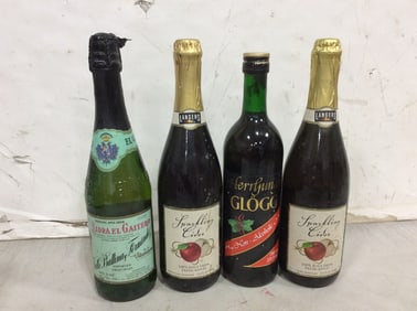 Sparkling Cider, non alcoholic Glogg, and more
