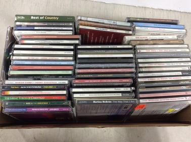 Various CD's(Frank Sinatra, Mariah Carey, Tim McGraw, and more)