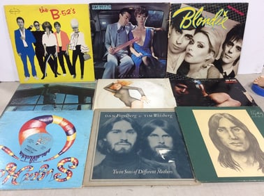 Vintage records(Blondie, Scoprions, and more)