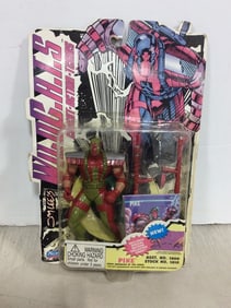 Wildcats Pike action figure collectible with special edition collector cards(new in box)