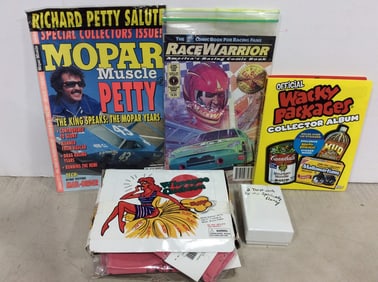 Wacky Packages collector album, magazines, and more