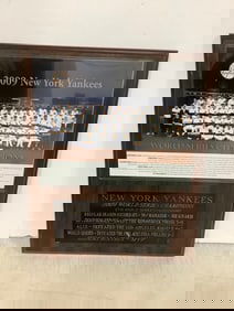 2009 NY Yankees World Series Champions Plaque (13inx16in)