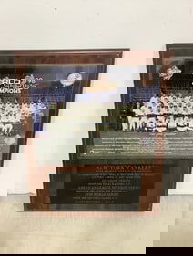 1998 NY Yankees World Series Champions Plaque (13inx16in)