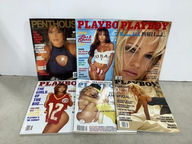 Various Adult Magazines (playboy)
