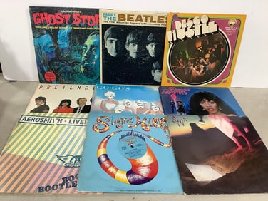Various Records (The Beatles, Donna Summer, and more)