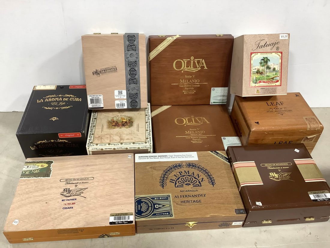 Various Cigar Boxes (1 of 1)