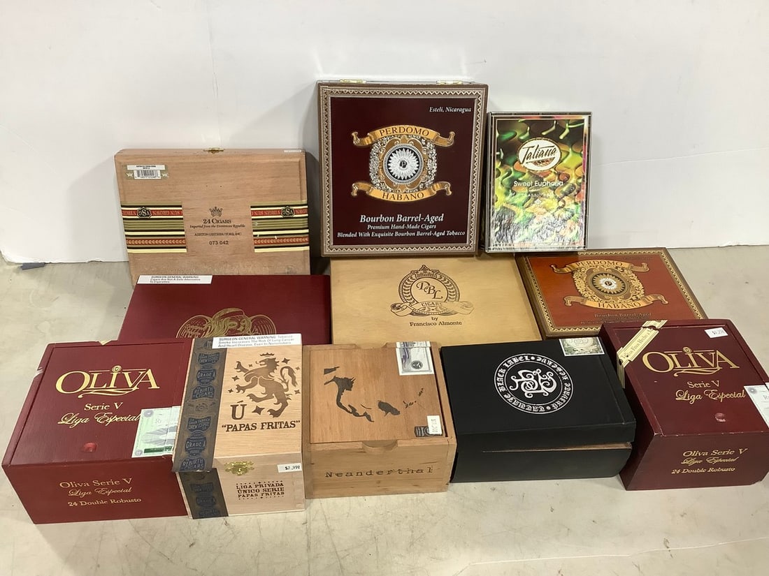 Various Cigar Boxes (1 of 1)