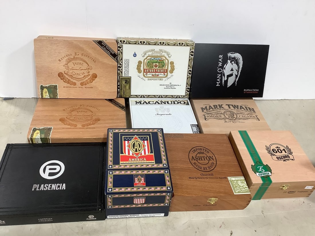 Various Cigar Boxes (1 of 1)