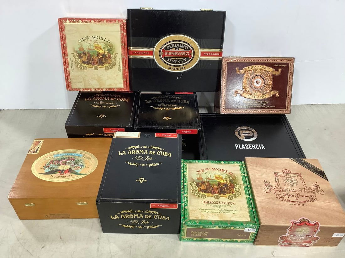 Various Cigar Boxes (1 of 1)