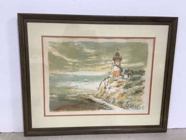 Latro's End Framed and Signed Art Print (24.5 x 30.5 in)