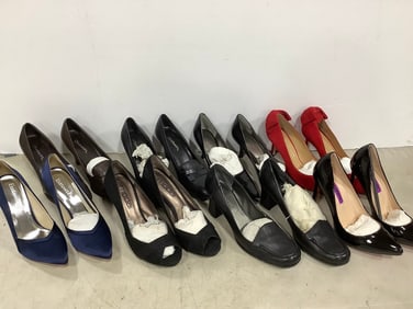 Various heels(Chadwicks, Nine West, RSVP by Talbots, Moda, Katypeny-mostly size 8)