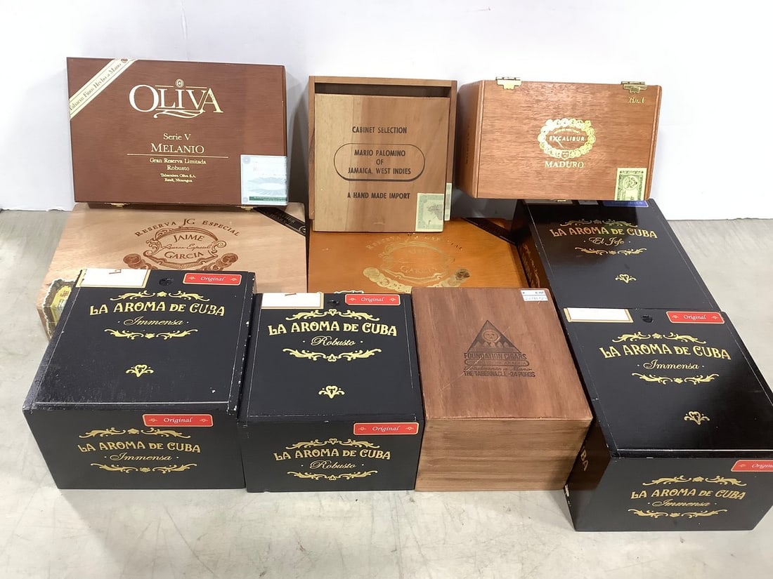 Various Cigar Boxes (1 of 1)