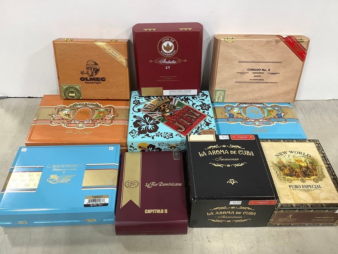 Various Cigar Boxes (1 of 1)