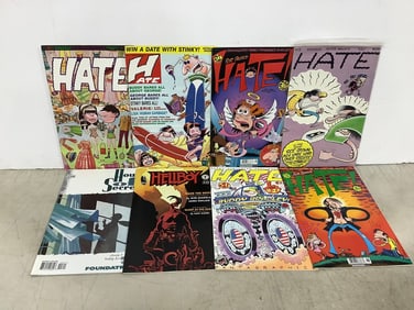Various comics(Hate, Hellboy, and more)