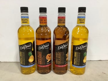 DaVinci Gourmet Syrups (Pineapple Bananas, Peanut Butter, and more)