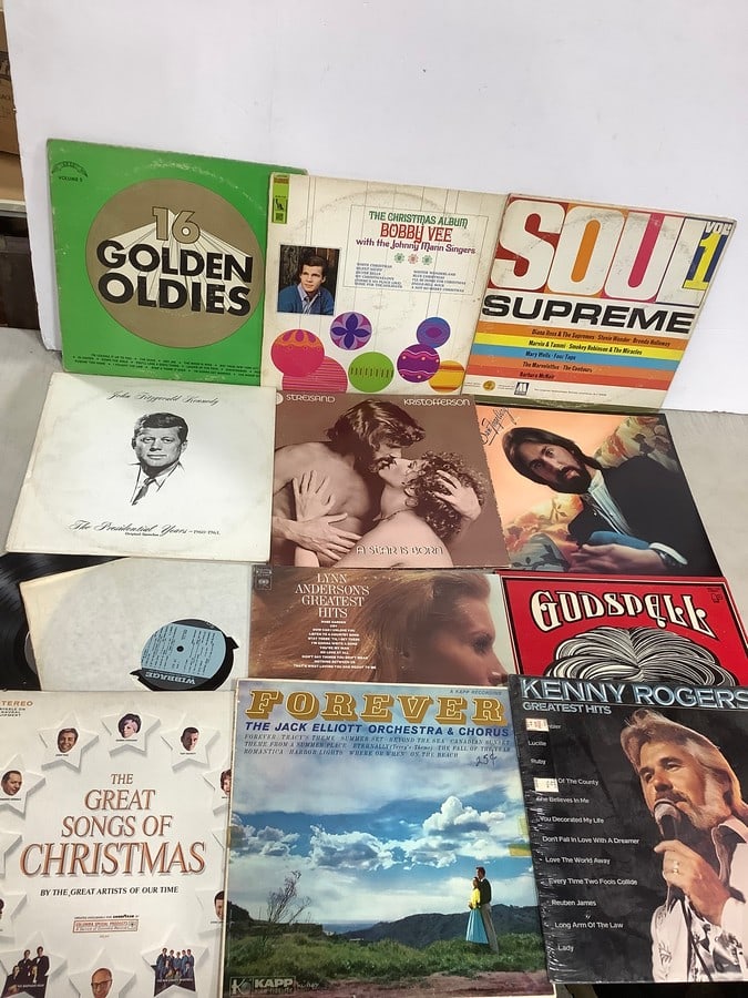 Vintage Records (Bobby Vee, Kenny Rogers, and more) (1 of 1)