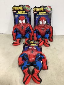 Spiderman Blow Up Toys*new in box