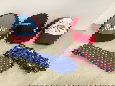Various Hats and Ties