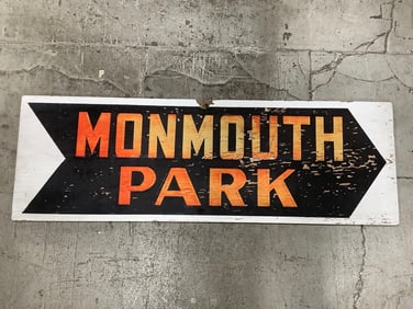 Monmouth Park Sign (16inx48in)