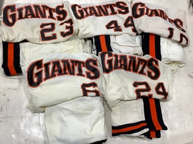 Giants Uniforms (Sizes: M-L)