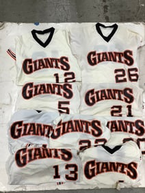 Giants Uniform SHIRTS (Sizes: M-XL)