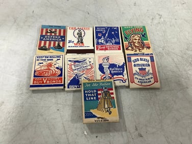 World War II matchbooks