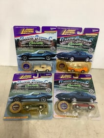 Johnny Lightning Classic Customs Corvette collectibles(new in box)