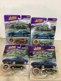 Johnny Lightning Classic Customs Corvette collectibles(new in box)