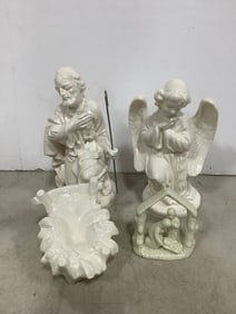 Religious ceramics(9in.tallest)