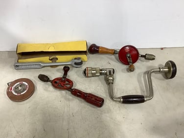 Vintage wood tools