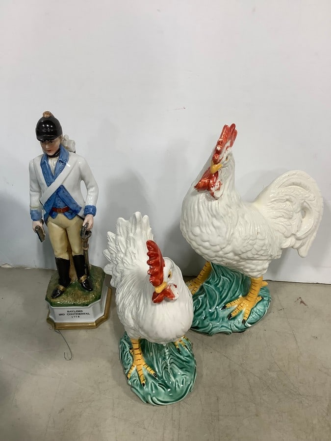 Ceramic statues(tallest 12in.) (1 of 1)