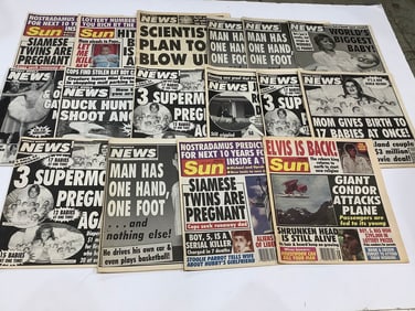 1980's/1990's newspapers