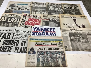 1980's/1990's newspapers