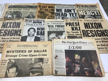 1980's-2000's newspapers