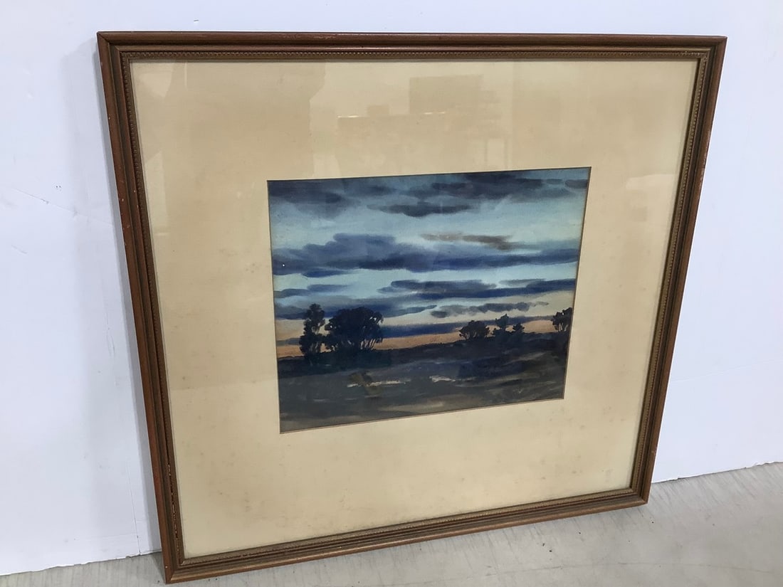 Framed Artwork Signed John Hare (20inx20.5in) (1 of 1)