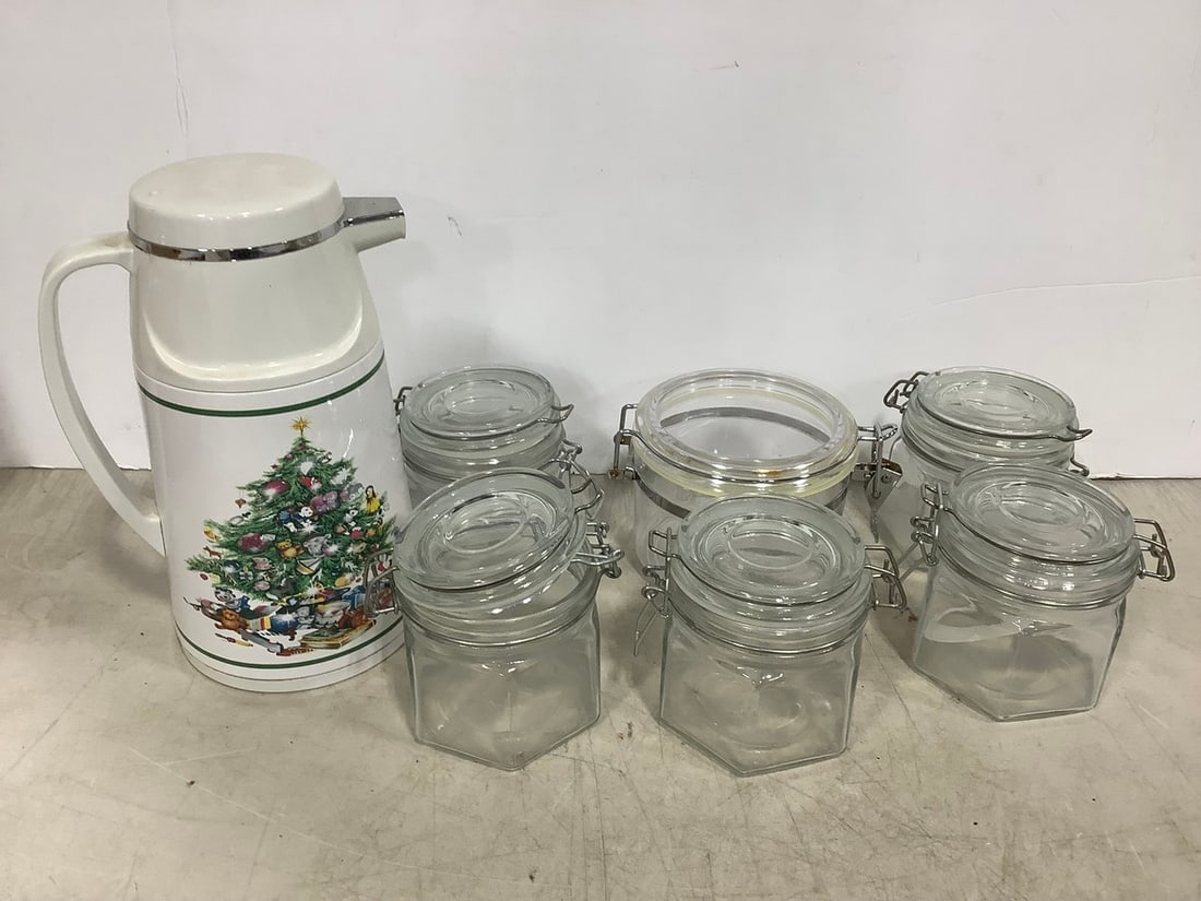 Glass Containers, Insulated Pitcher (10in Tall), and more: Glass Containers, Insulated Pitcher (10in Tall), and more