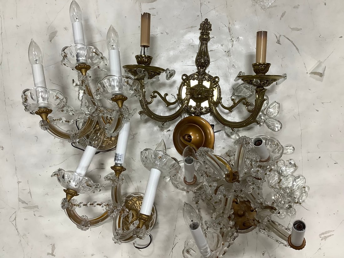 Three Bulb and Two Bulb Light Fixtures (1 of 1)