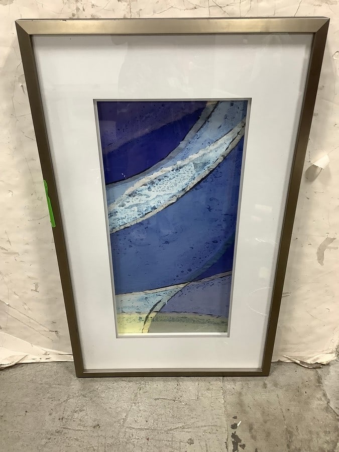 Framed and Signed Artwork (42inx25in): Framed and Signed Artwork (42inx25in)