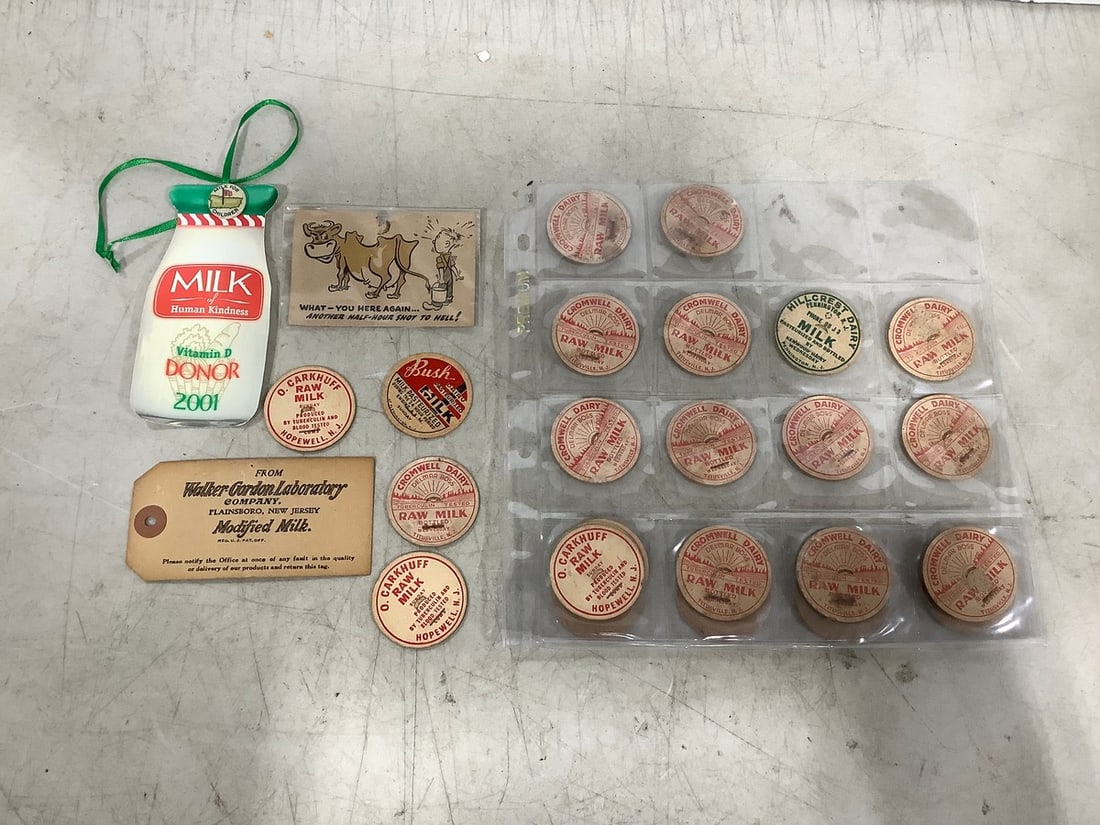 Vintage milk caps and more (1 of 1)